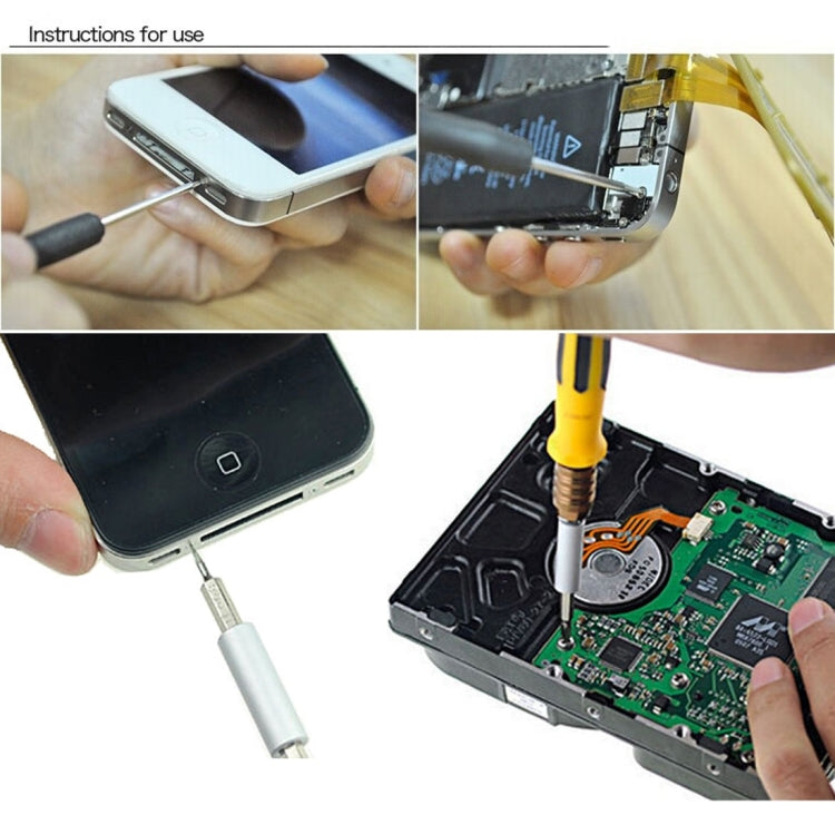 5 in 1 Professional Screwdriver Repair Open Tool Kit for iPhone 6 / iPhone 5 & 5S / Mobile Phone