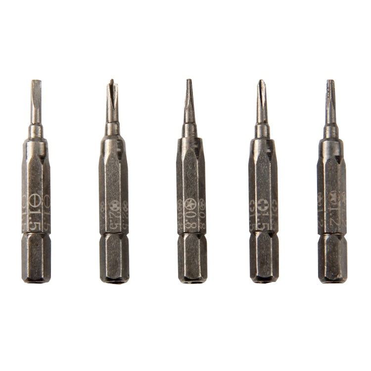 NO.10010 Pen Style 6 in 1 Metal Multifunction Screwdriver Set for iPhone 6s & 6s Plus / 4 & 4S / 5 & 5S & 5C, etc., Precision Package(Gold)