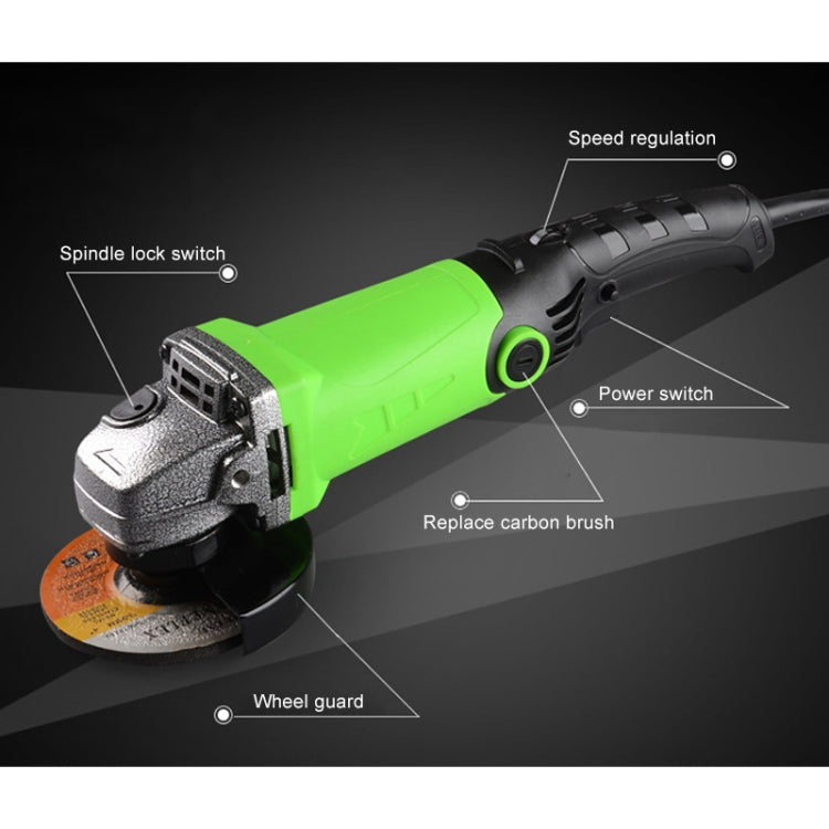 Multi-functional Speed Regulation Polishing Grinding Cutting Machine Polisher AC 220V 1200W, Random Color Delivery