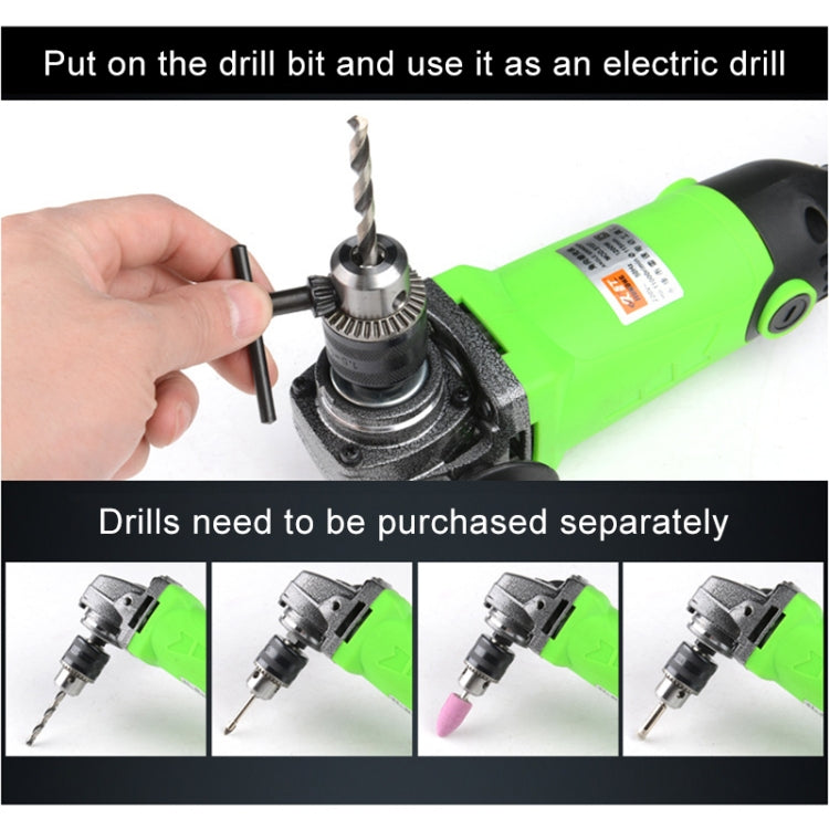Multi-functional Speed Regulation Polishing Grinding Cutting Machine Polisher AC 220V 1200W, Random Color Delivery