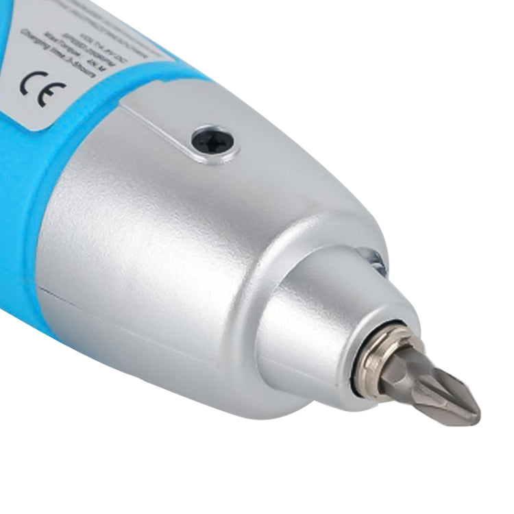 3.6V Electric Household Mini Screwdriver Drill Riveting Adapter Tool with LED Light
