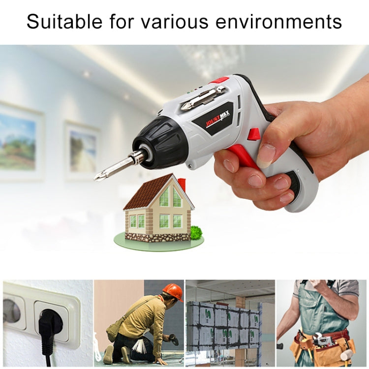 4.8V Multi-functional Household Electric Screwdriver Electric Drill Electric Screwdriver Set EU Plug