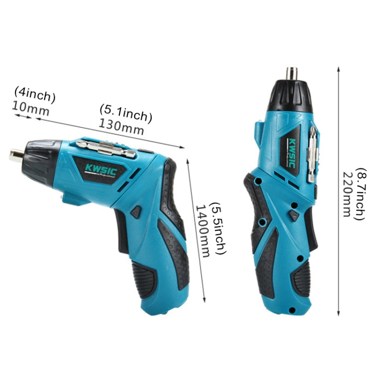 KANGRUI 4.8V Multi-functional Household Electric Screwdriver Electric Drill Electric Screwdriver Set