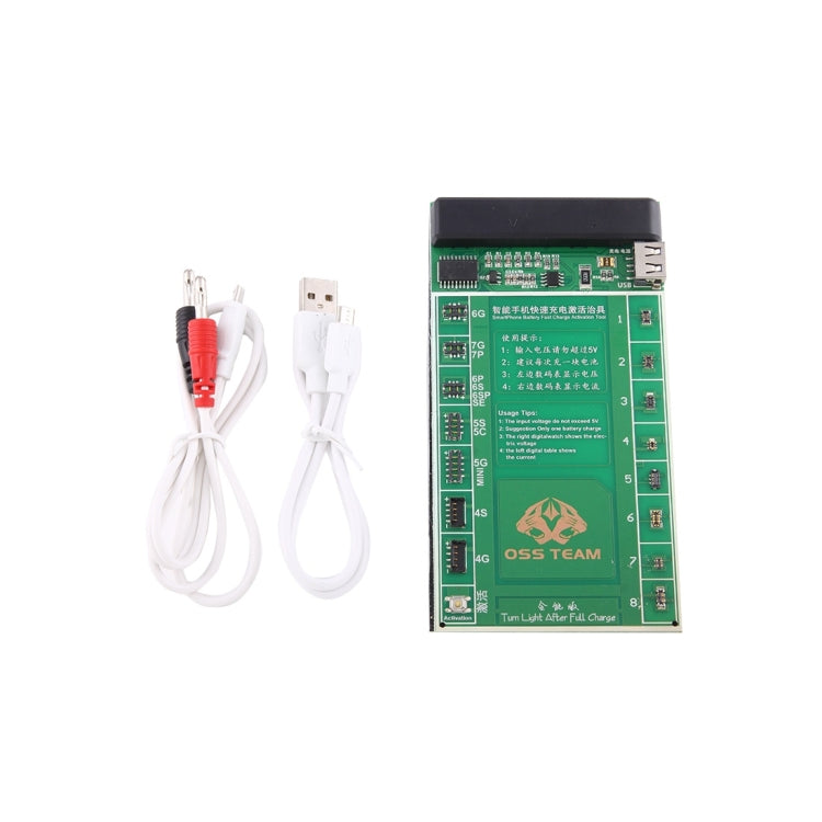 W209A Professional Battery Activation Fast Charge Board for iPhone, Samsung, Huawei, Xiaomi, Oppo, Vivo & Android Smartphones