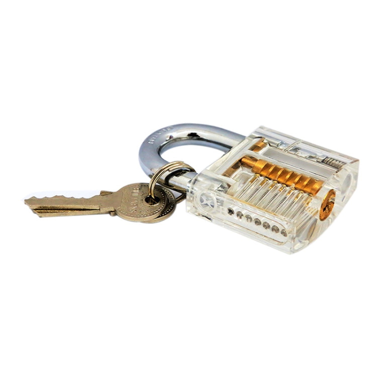 Transparent Padlock Locksmith Training Tool