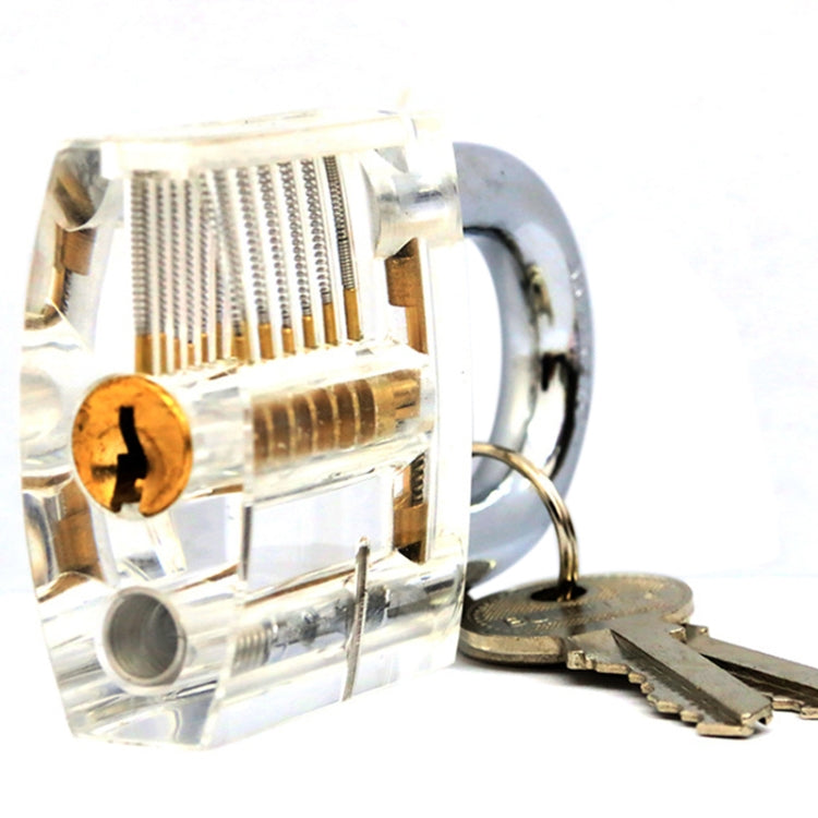Transparent Padlock Locksmith Training Tool
