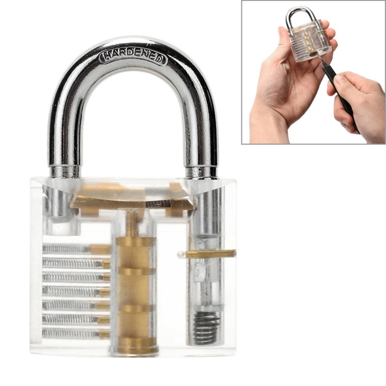 Transparent Padlock Locksmith Training Tool