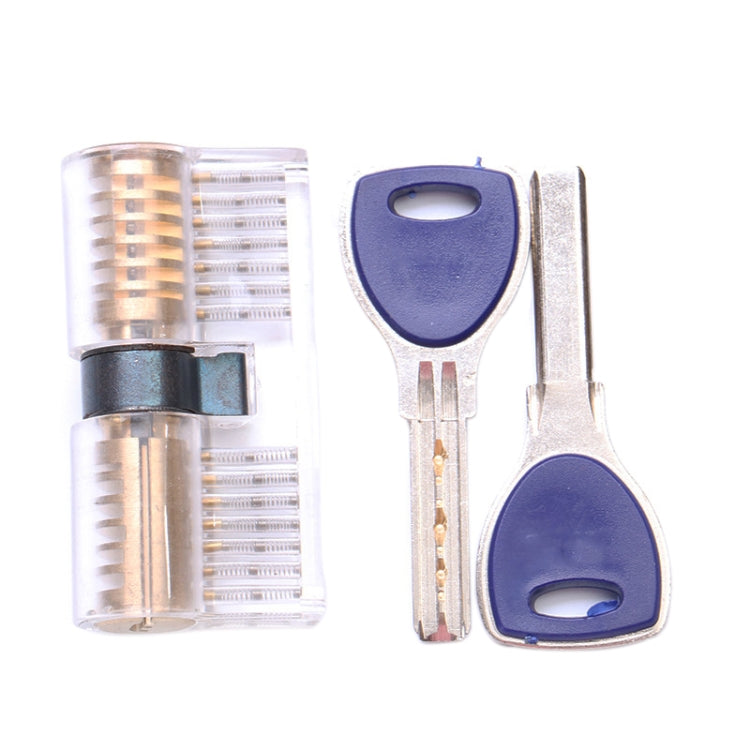 3 in 1 Picks and Transparent Lock Locksmith Training Tool Set