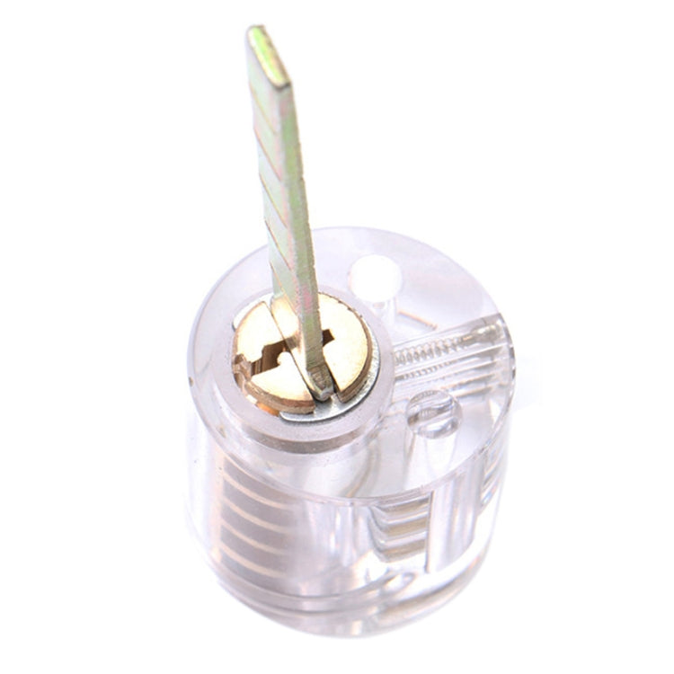 Transparent Locksmith Locks Cutaway Training Skill Professional Visible Practice Padlock Copper Lock Pick Tools Hardware