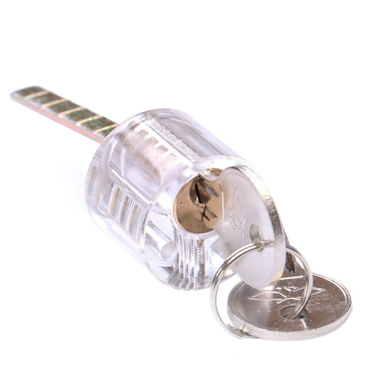 Transparent Locksmith Locks Cutaway Training Skill Professional Visible Practice Padlock Copper Lock Pick Tools Hardware