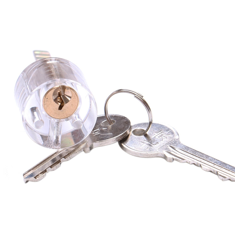 Transparent Locksmith Locks Cutaway Training Skill Professional Visible Practice Padlock Copper Lock Pick Tools Hardware