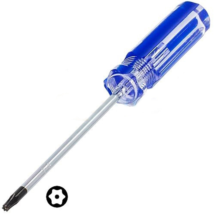 RZ-CT09 T9 Type Perforated Manual Plum Screwdriver, Random Color Delivery