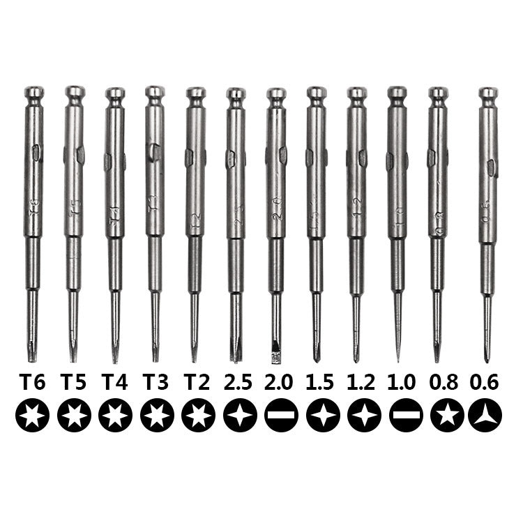 13 in 1 Screwdriver Set for iPhone 7/8,Galaxy, Huawei,Xiaomi, Other Smart Phones, Digital Cameras, Laptop, Watch, Glasses