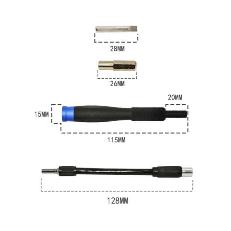 64 in 1 Professional Multi-functional Screwdriver Set(Black)