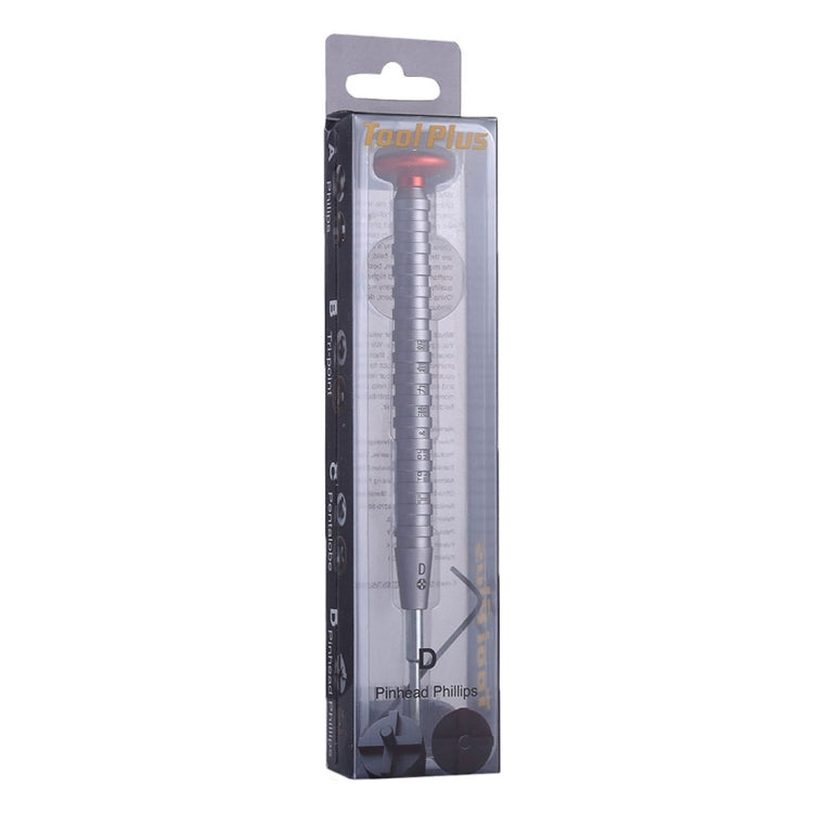 Metal Mobile Phone / Watch Repair Tool Pinhead Phillips 2.5 Screwdriver