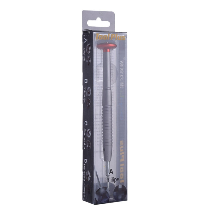 Metal Mobile Phone / Watch Repair Tool Phillips 1.3 Screwdriver