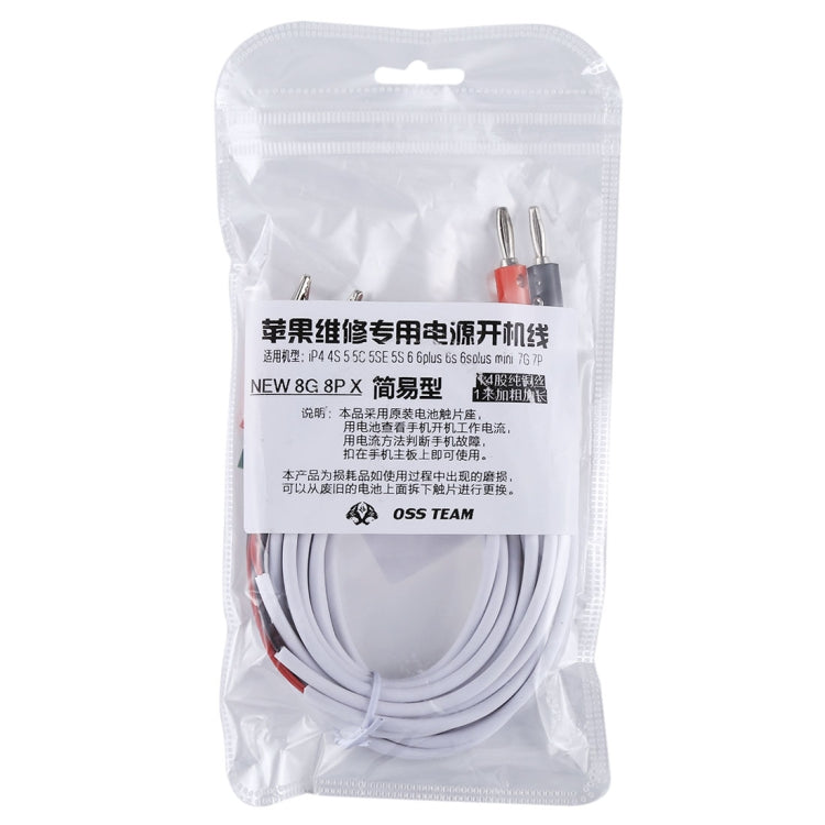 Professional Phone Service Dedicated Power Cable for iPhone X & 8 Plus & 8 & 7 Plus & 7 & 6s Plus & 6s & 6 Plus & 6 & 5S & 5SE & 5C & 5 & 4S & 4
