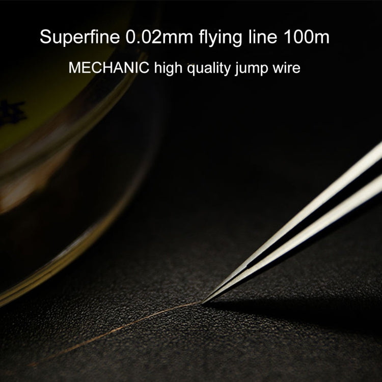 3 in 1 100m 0.02mm Copper Wire iPhone Motherboard Repair Fly Line Set Flying Wire Maintenance Tools