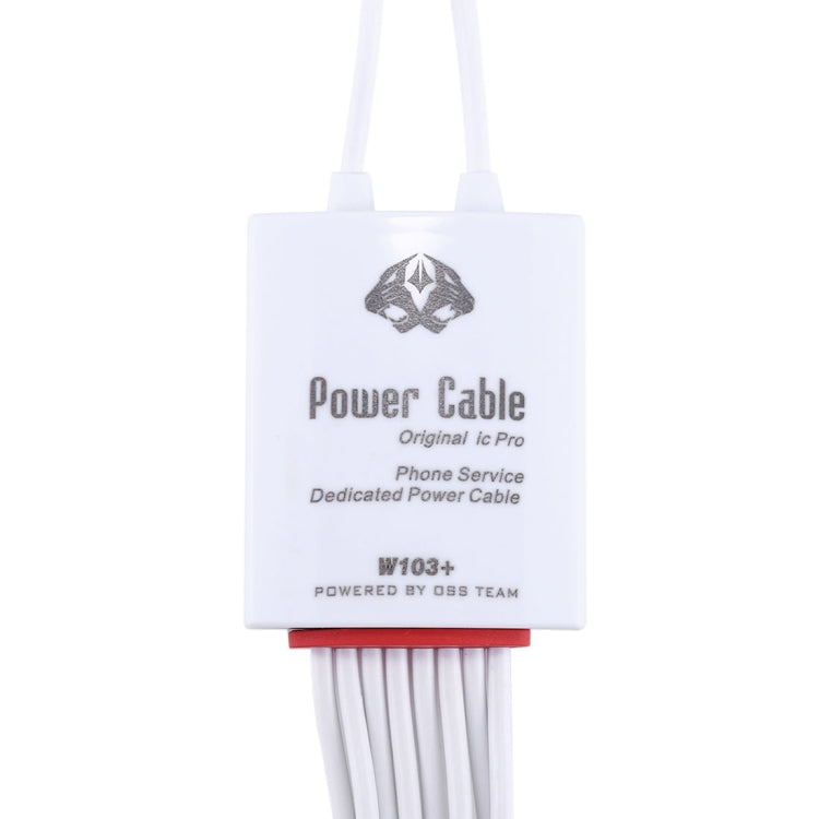 W103+ USB Port Service Dedicated Power Cable for iPhone X & 8 Plus & 8 & 7 Plus & 6s Plus & 6s & 6 Plus & 6 & 5C & 5SE & 5S & 5 & 4S & 4