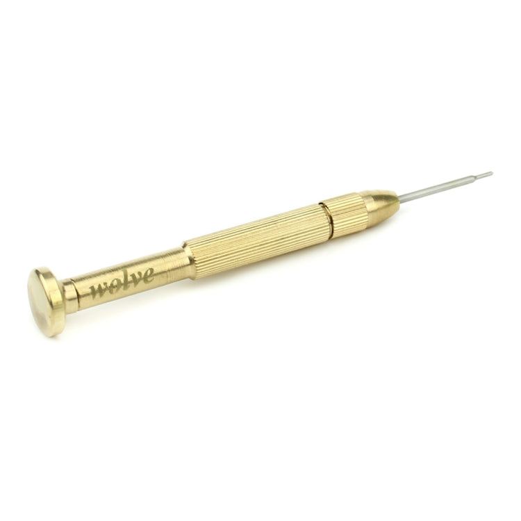 wolve-800-Y Tri-point 0.6 High-strength Repair Screwdriver for iPhone 7 & 7 Plus & Apple Watch(Gold)