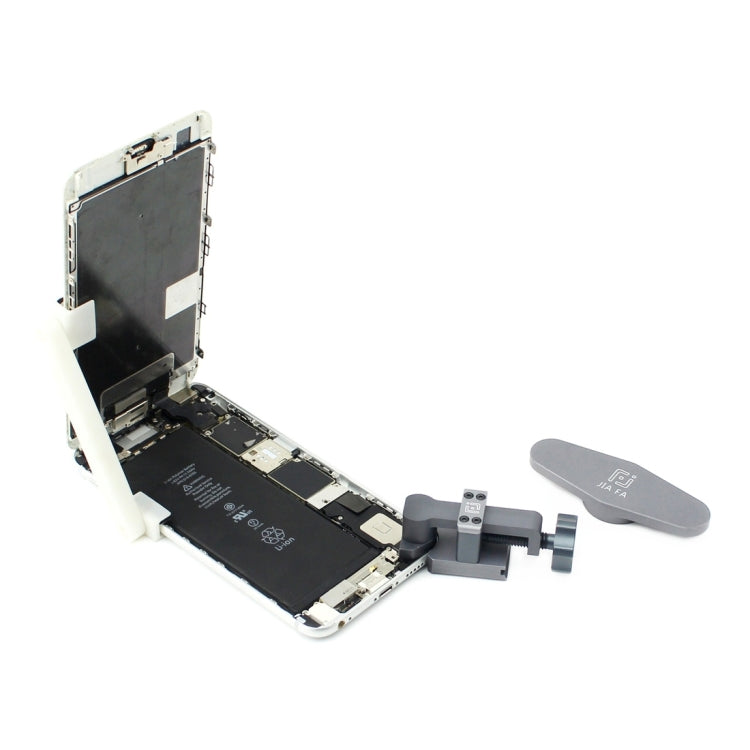 JIAFA JF-866 16 in 1 Aluminium Alloy Back Cover Correction Repair Tool Set for iPhone / iPad(Grey)