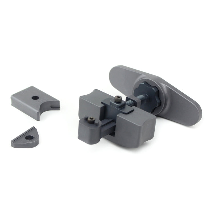 JIAFA JF-866 16 in 1 Aluminium Alloy Back Cover Correction Repair Tool Set for iPhone / iPad(Grey)