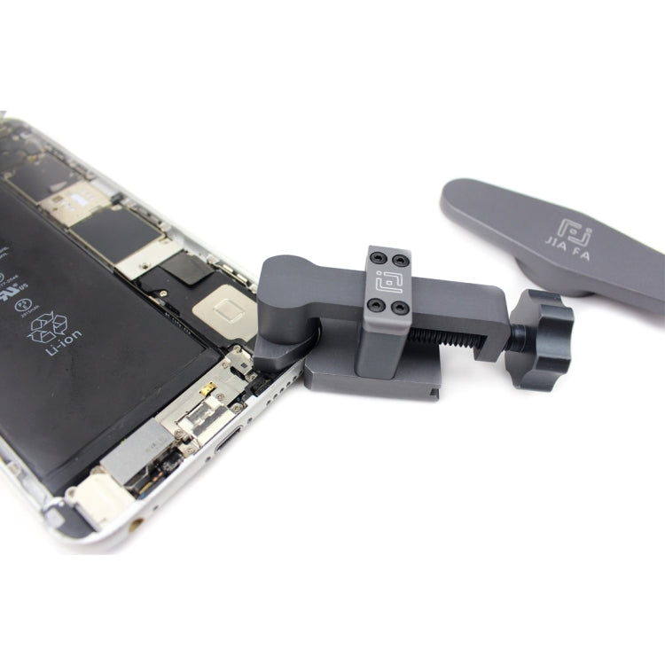JIAFA JF-866 16 in 1 Aluminium Alloy Back Cover Correction Repair Tool Set for iPhone / iPad(Grey)
