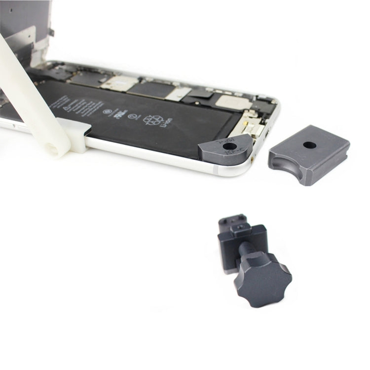 JIAFA JF-866 16 in 1 Aluminium Alloy Back Cover Correction Repair Tool Set for iPhone / iPad(Grey)