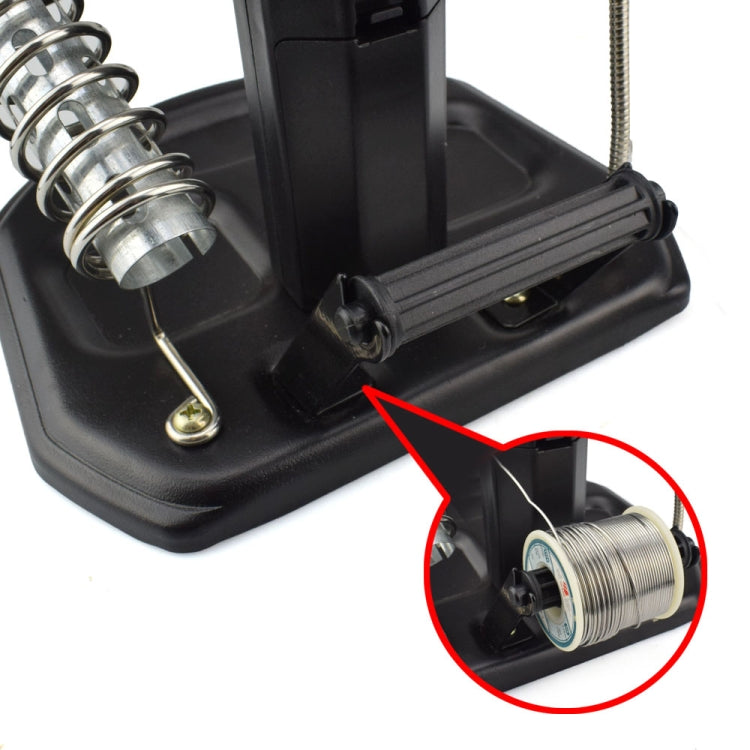 TE-802 16 SMD LEDs Magnifier Soldering Helping Hand Desktop Magnifying Glass Welding Repair Auxiliary Tool