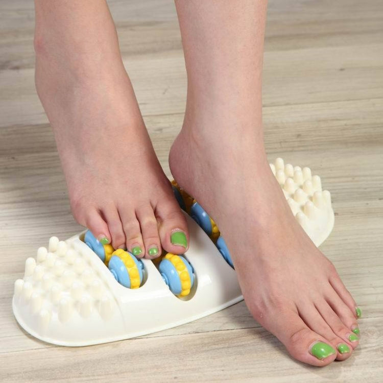 FunAdd Oval Four Rows Massage Ball Foot Acupoint Massager