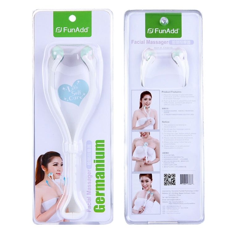 FunAdd Thin Effectively Face-lift Roller Facial Massager, Random Color Delivery