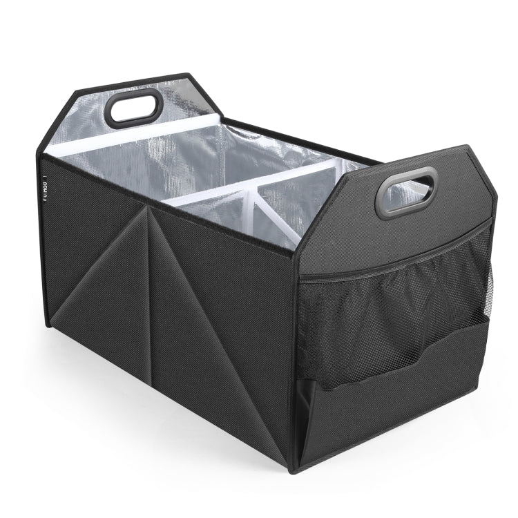 FunAdd Foldable Storage Fresh Box Vehicle Trunk Organizer Bag Transportation Fresh-keeping Box  - Black
