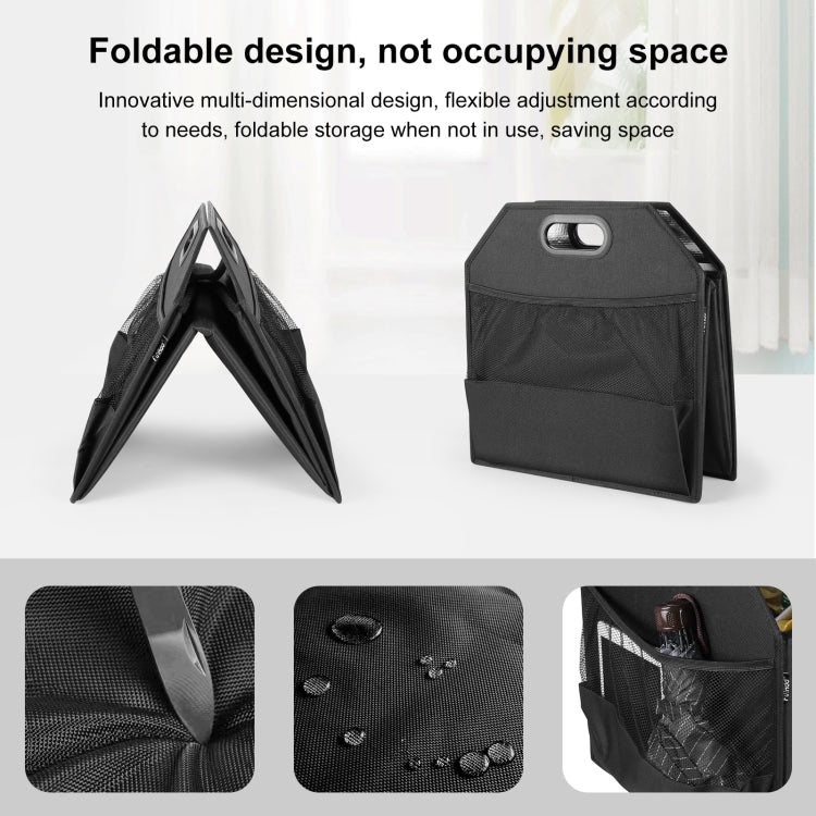 FunAdd Foldable Storage Fresh Box Vehicle Trunk Organizer Bag Transportation Fresh-keeping Box  - Black