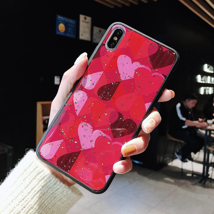 For iPhone X / XS Glass Protective Case