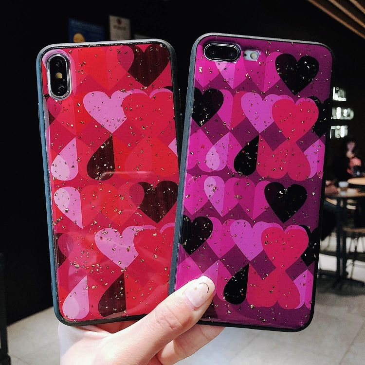 For iPhone X / XS Glass Protective Case