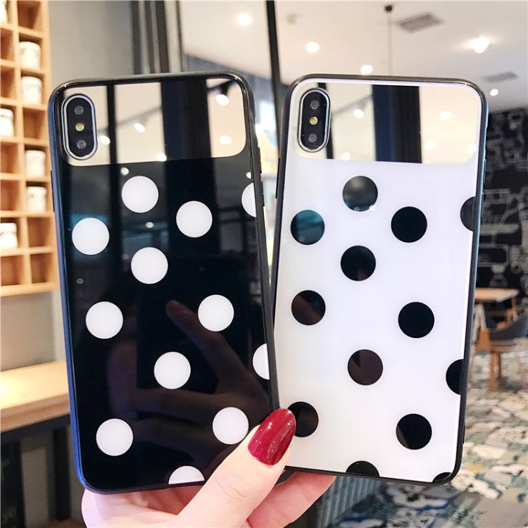 For iPhone XR Glass Protective Case