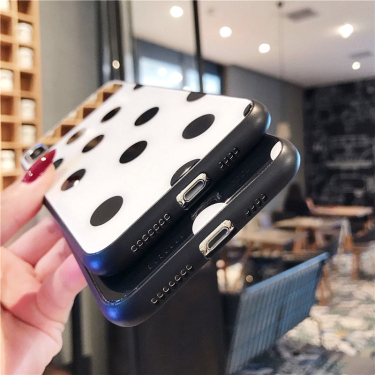 For iPhone XR Glass Protective Case