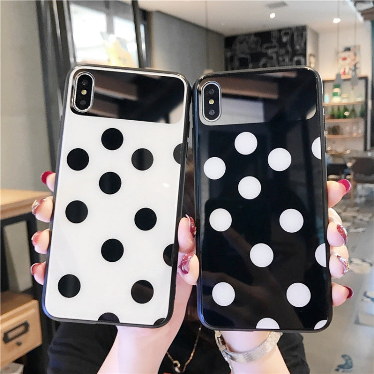 For iPhone XR Glass Protective Case