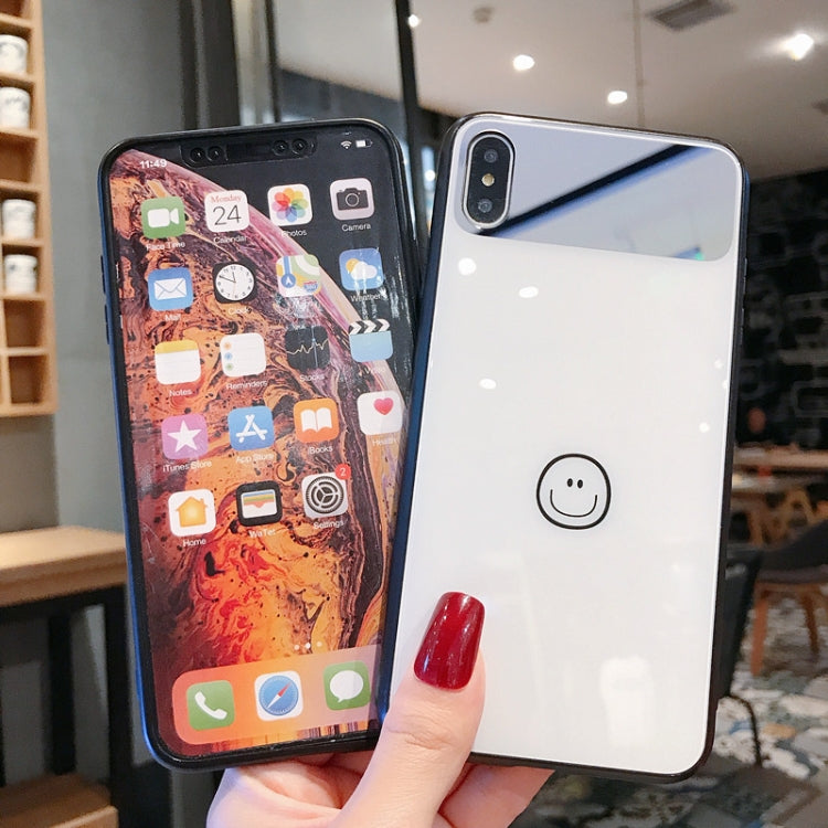 For iPhone X / XS Glass Protective Case