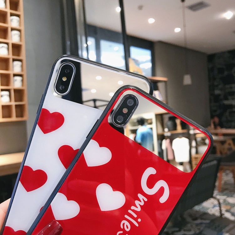 For iPhone XR Glass Protective Case