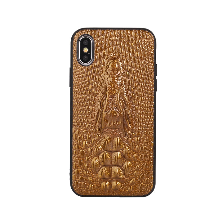 Leather Protective Case For iPhone 6 Plus & 6s Plus(Brown)