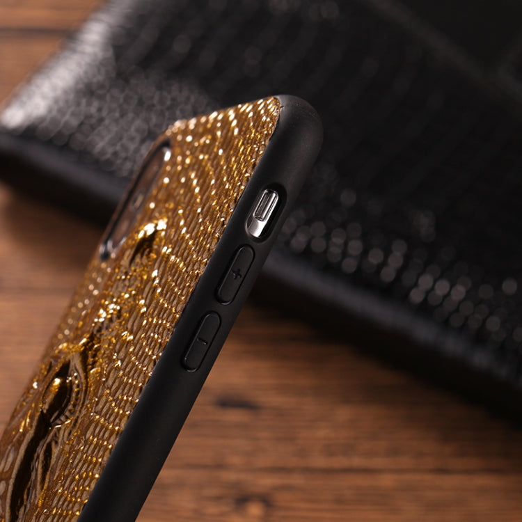 For iPhone X / XS Leather Protective Case(Black)