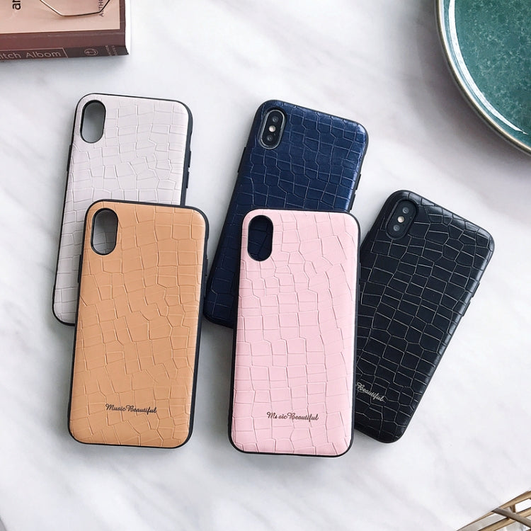 For iPhone X / XS Leather Protective Case