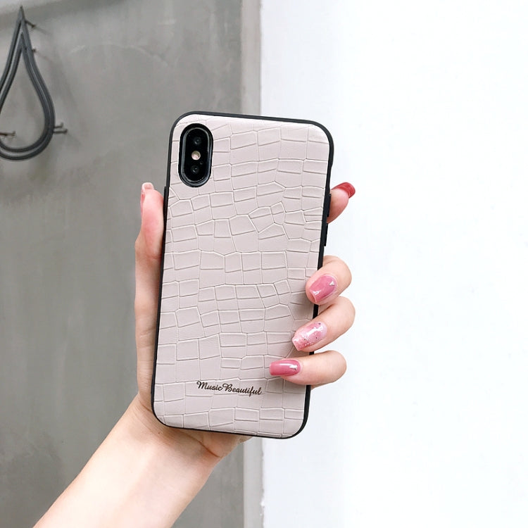 For iPhone X / XS Leather Protective Case