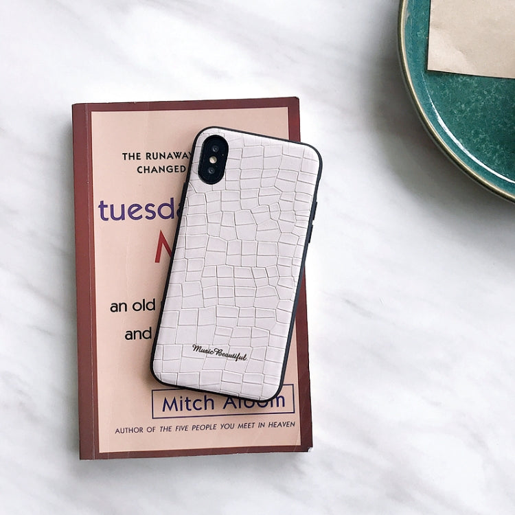 For iPhone X / XS Leather Protective Case