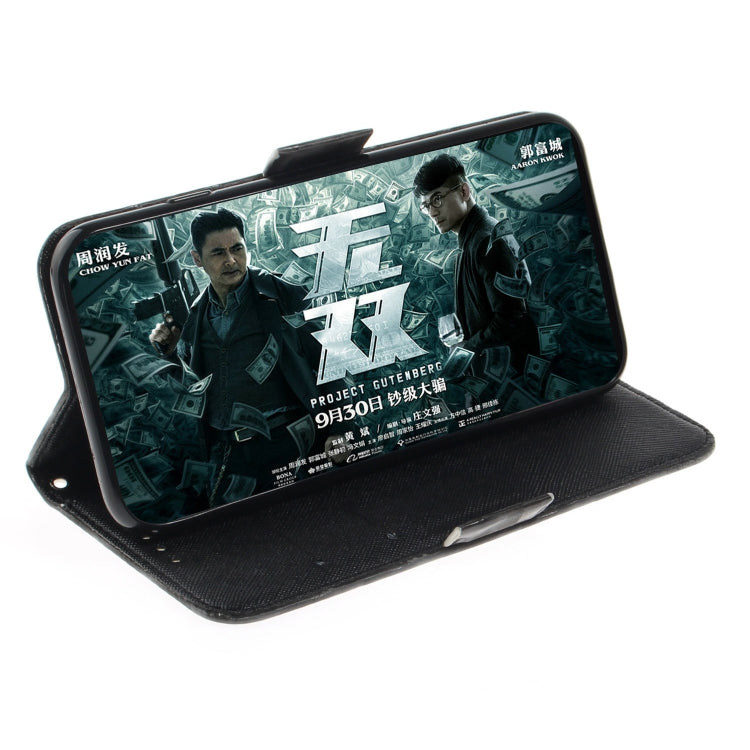 3D Coloured Drawing Horizontal Flip Leather Case with Holder & Card Slots & Wallet For Huawei P30 Lite