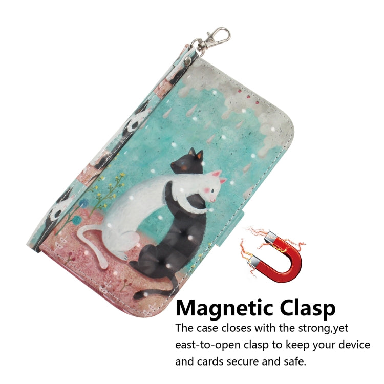 3D Coloured Drawing Horizontal Flip Leather Case with Holder & Card Slots & Wallet For Redmi Note 7