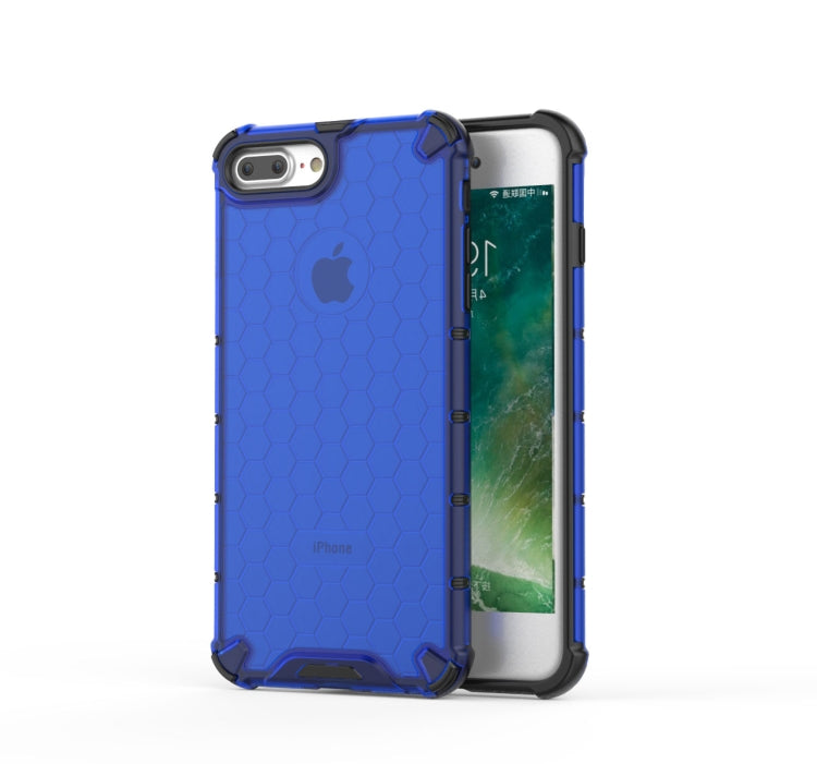 Shockproof Honeycomb PC+TPU Protective Case for iPhone 8 Plus & 7 Plus