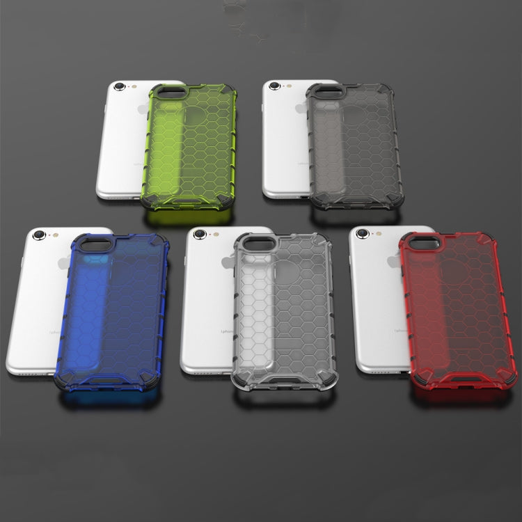 Shockproof Honeycomb PC+TPU Protective Case For iPhone SE 2020 & 8 & 7