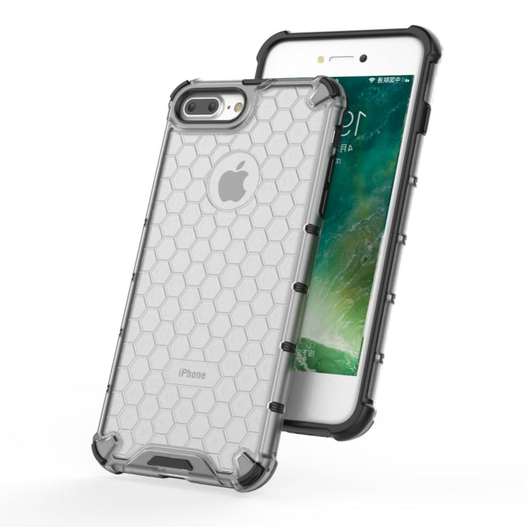 Shockproof Honeycomb PC+TPU Protective Case For iPhone SE 2020 & 8 & 7